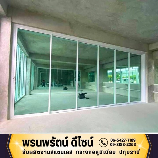 รับผลิตงานสแตนเลส กระจกอลูมิเนียม ปทุมธานี - ออกแบบงานสแตนเลส